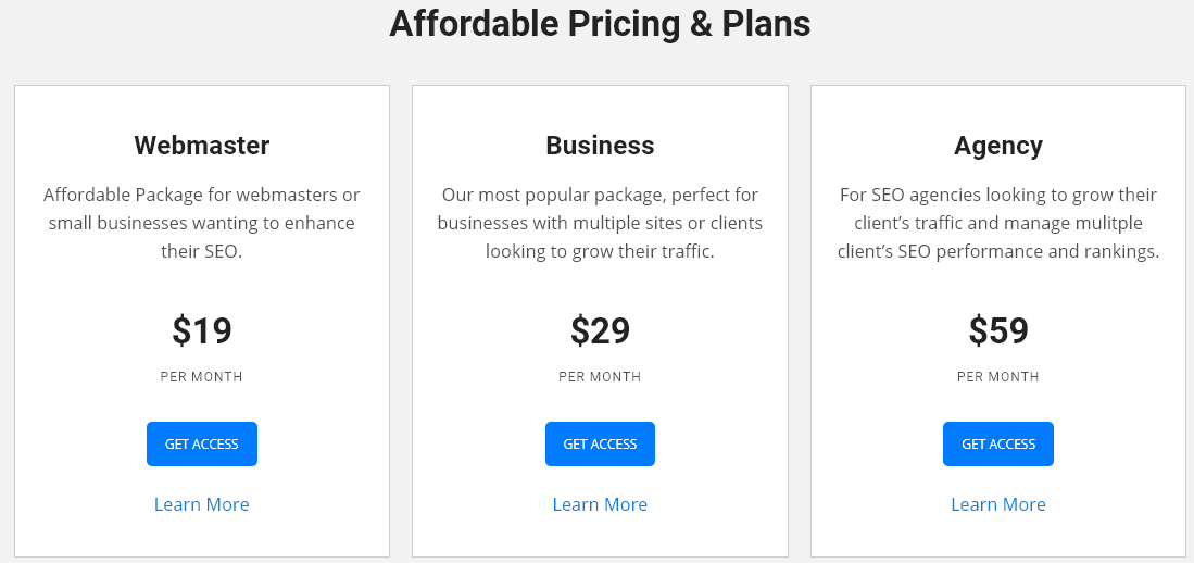 ninjareports price plan